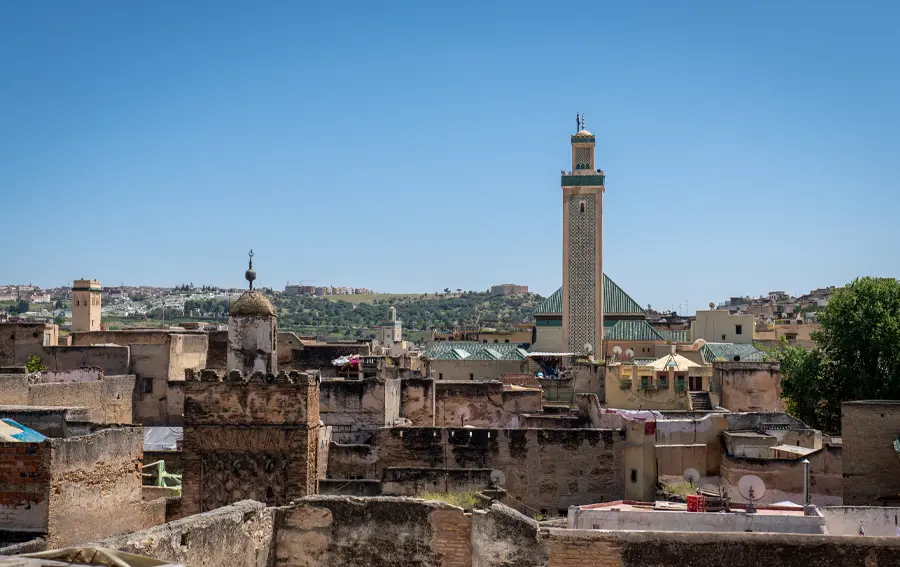 fes city old town morocco