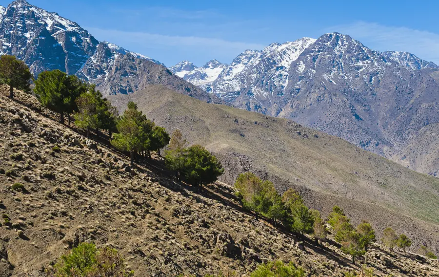 imlil valle atlas mountain morocco