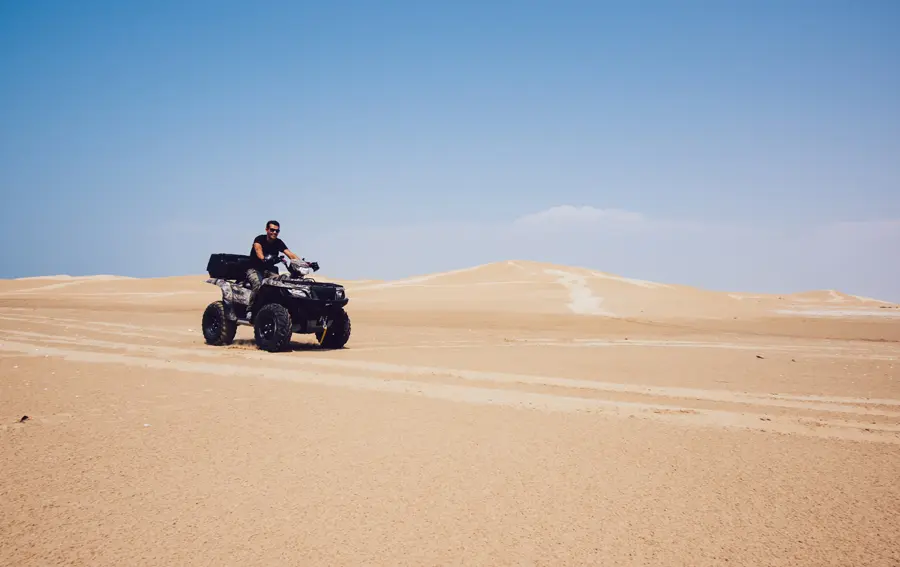 quad solo in marrakech