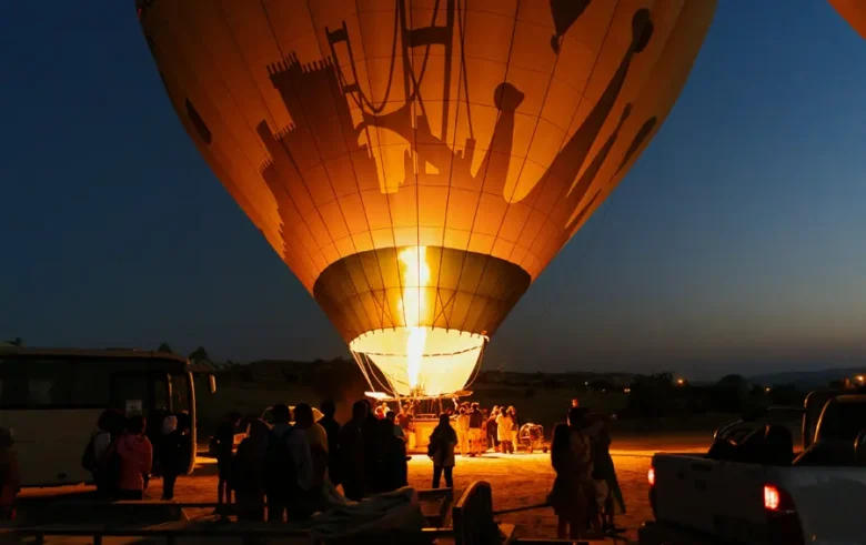 sunrise air ballon marrakech morocco