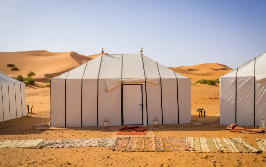 tents in merzouga morocco